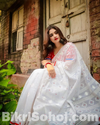 Half silk Saree